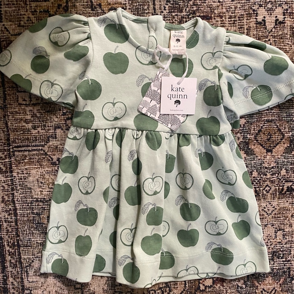 Kate Quinn Apple dress